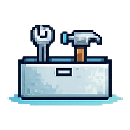 Caja de herramientas pixel-art