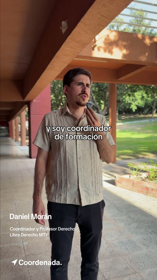 Testimonio en video de Daniel Morán, Libre de Derecho de Monterrey