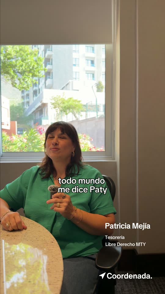 Testimonio en video de Patricia Mejía, Libre de Derecho de Monterrey