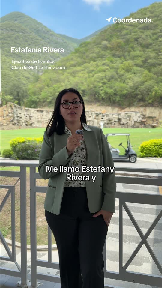 Testimonio en video de Estefanía Rivera, Club de Golf La Herradura